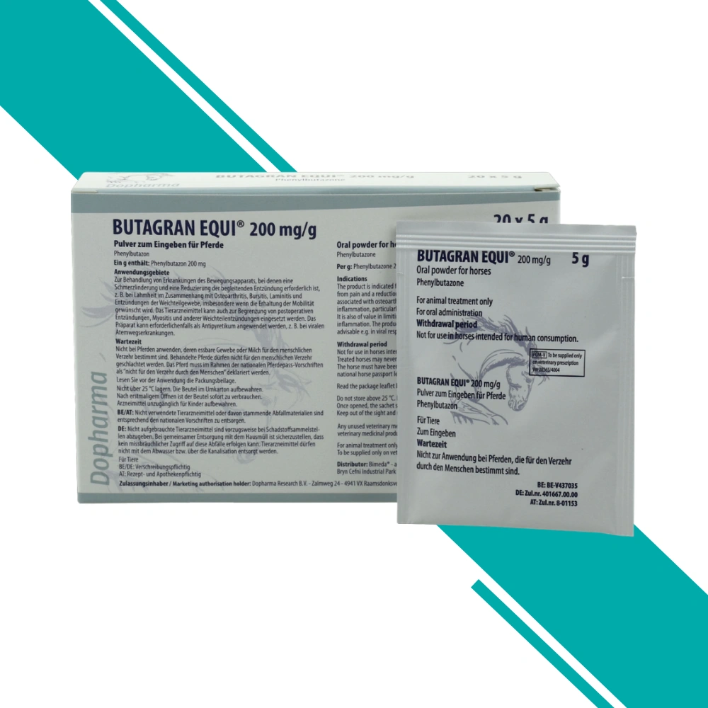 Butagran Equi 200 mg/g Oral Powder for Horses